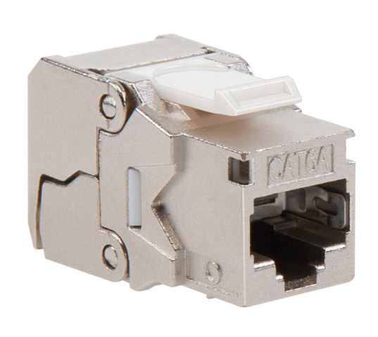 Modular Jack RJ45 (8p8c) Cat.6A STP KJX-6A Keystone toolless