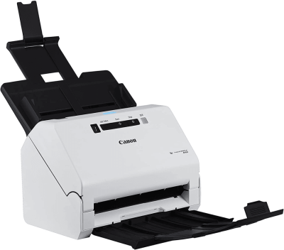 Сканер imageFORMULA R40 (Протяжный, цветной, двусторонний, А4, 600x600 dpi, АПД 60 листов, 40 стр./мин/80 изобр./мин., ежедневный объем - 4000 листов, USB 2.0)