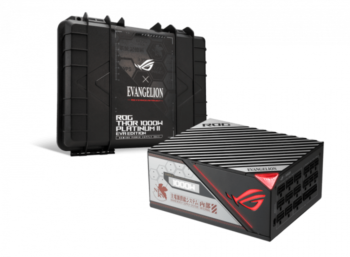 Блок питания ROG-THOR-1000P2-EVA-GAMING 1000W/ATX12V/13.5cm/EU/80+Platinum, Full modular, ROG-THOR-1000P2-GAMING
