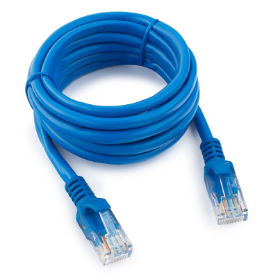 Cable  Patch cord  UTP 5e-Cat  2 m Cablexpert PP10-2M/B, синий