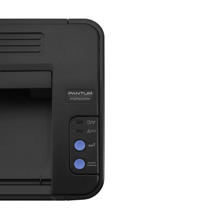 Laser printer Pantum P2500W, A4, 1200 dpi, 128MB, 22ppm, USB, Wi-Fi