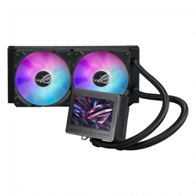 СЖО ASUS ROG RYUJIN III 240 ARGB, LCD COLOR Display, 2x120mm fan, PWM, 1700/AM5, ARGB, BOX