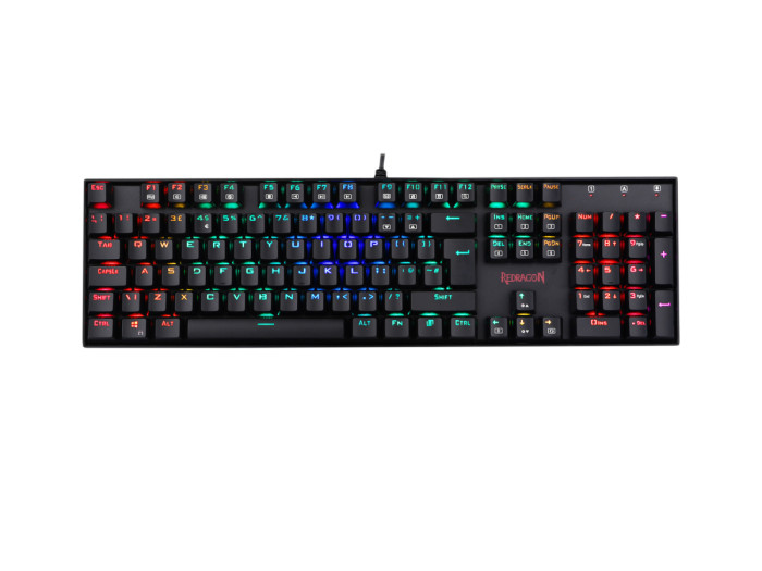 KeyBoard  USB, Redragon Mitra, OUTEMU+BLUE,  black, (75015)