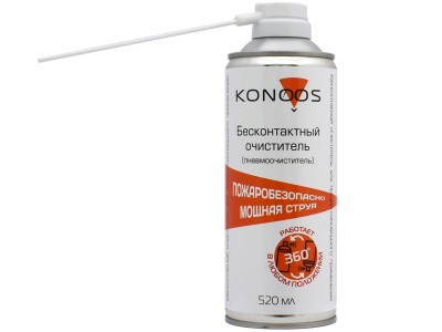 Чистящее средство Konoos, KAD-520FI, 520ml, Сжатый воздух