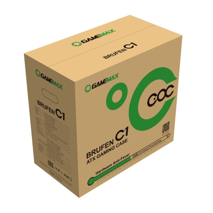 Корпус Gamemax Brufen C1