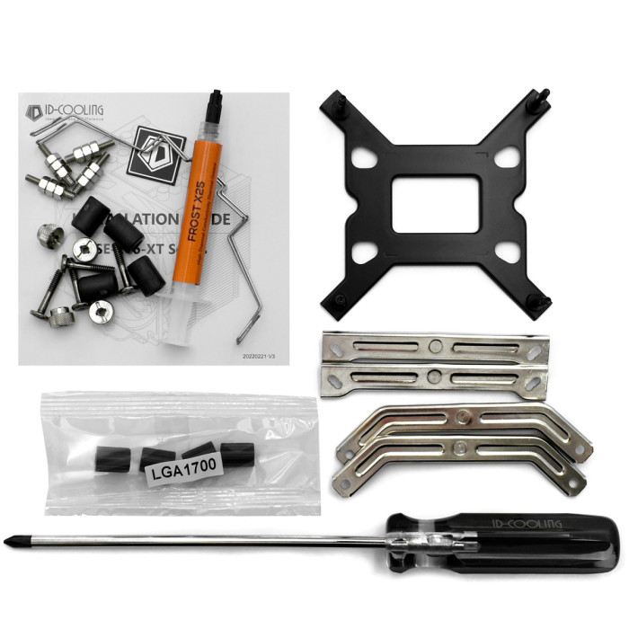 Cooler ID-Cooling, for S1700/1200/115x/2066/2011/AMD, SE-226-XT ARGB SNOW, 250W, 500-1500rpm, 4pin