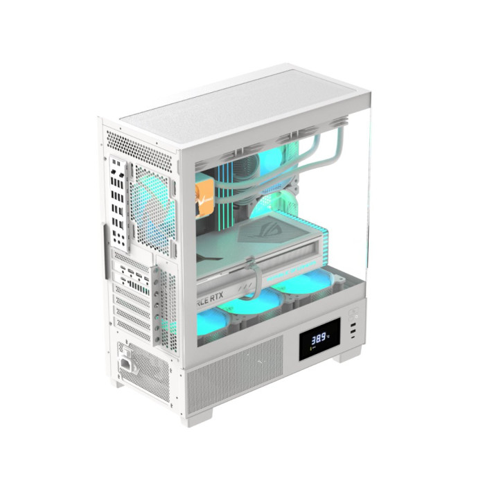 Компьютерный корпус Formula V Crystal E1 Cosmic White без Б/П