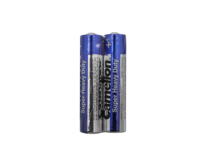 Батарейки Camelion AAA (R03P-SP2B), super heavy duty, комплект - 2 штуки