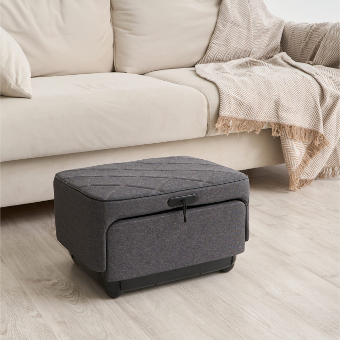 PUF массажер для ног (серый)