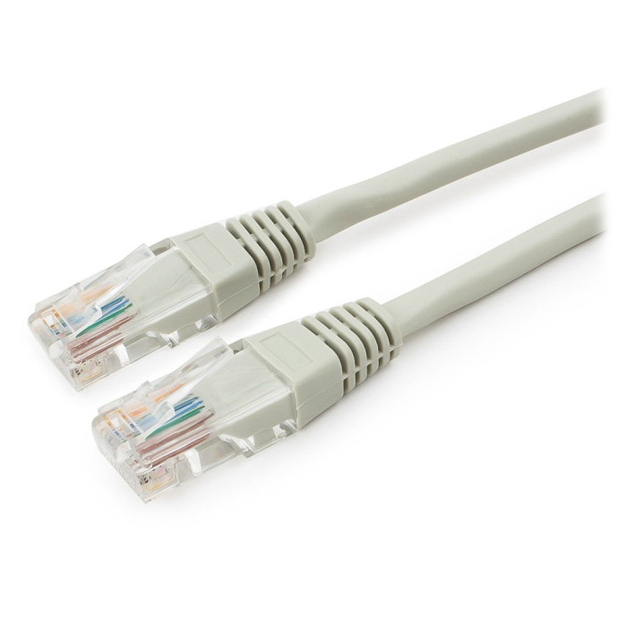 Cable  Patch cord  UTP 5e-Cat  2 m Cablexpert PP12-2M, серый