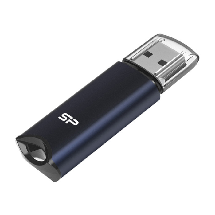 USB flash 128GB Silicon Power, Marvel M02, SP128GBUF3M02V1B, USB 3.2, blue