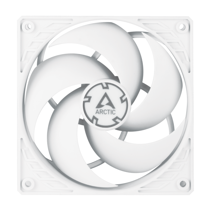 Кулер для корпуса ARCTIC P12 PWM PST (White), ACFAN00170A, 12cm, 200-1800rpm, 4Pin, Fluid Dynamic