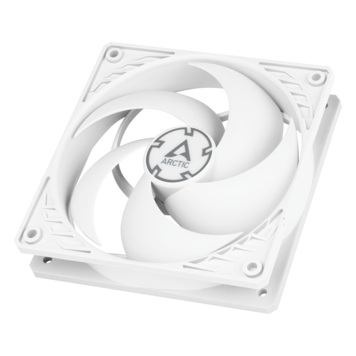 Кулер для корпуса ARCTIC P12 PWM PST (White), ACFAN00170A, 12cm, 200-1800rpm, 4Pin, Fluid Dynamic