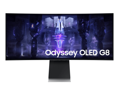 Монитор 34&quot; SAMSUNG LS34BG850SIXCI OLED 3440x1440 175Hz 0.03мс 250кд/м2 1млн:1 Curved 1xmHDMI 1xmDP