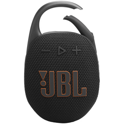 JBL Clip 5 - Portable Bluetooth Speaker with Carabiner - Black