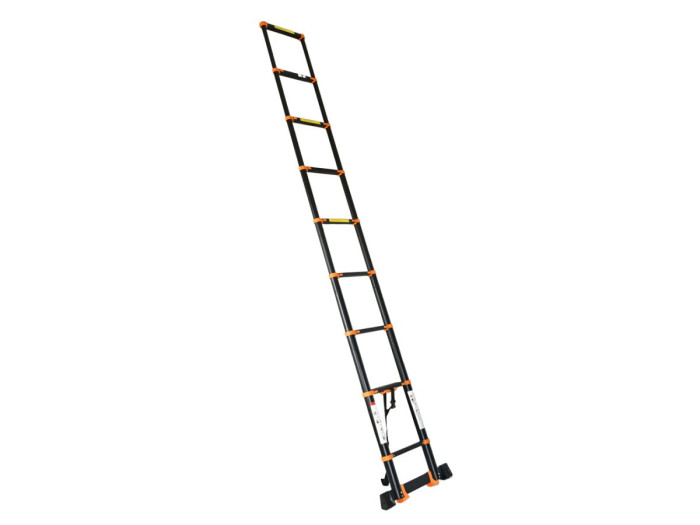 Лестница телескопическая 1-секц. алюм. 590см, 15 ступ. 17,0кг BLACK LINE STARTUL (ST9931-059)