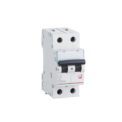 Автоматический выключатель Legrand 404043 2П C 20A TX3 6000 6kA