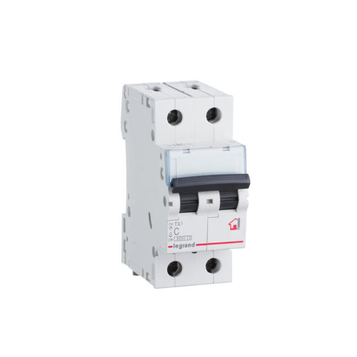 Автоматический выключатель Legrand 404043 2П C 20A TX3 6000 6kA