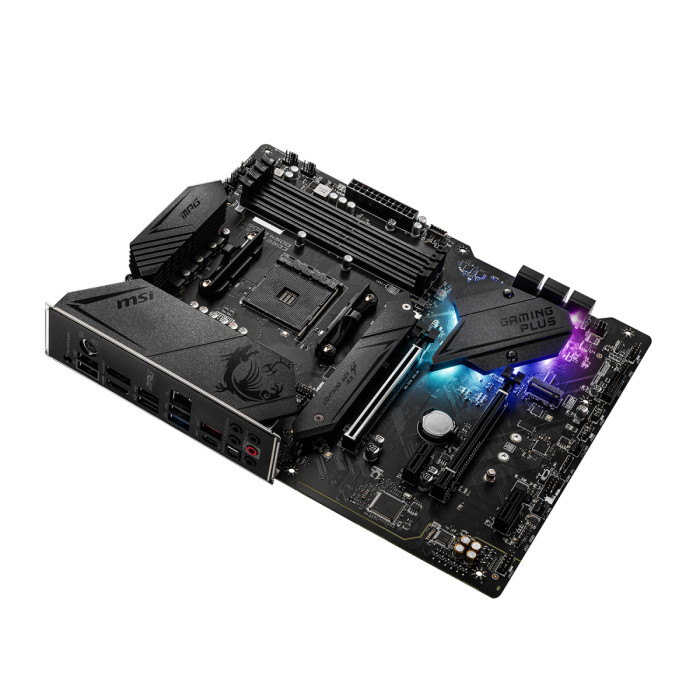 MB Socket AM4, ATX, AMD B550 (DP+HDMI) MSI MPG B550 GAMING PLUS, 4DDR4, 2PCIx16,2PCIx1
