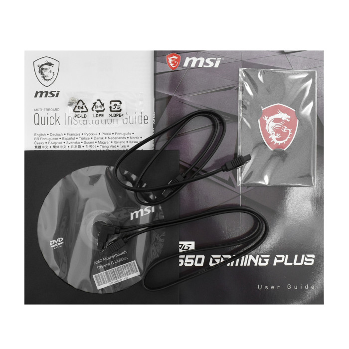 MB Socket AM4, ATX, AMD B550 (DP+HDMI) MSI MPG B550 GAMING PLUS, 4DDR4, 2PCIx16,2PCIx1