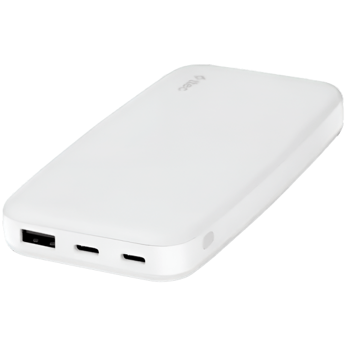 ttec ChargeUp 10.000mAh Powerbank White
