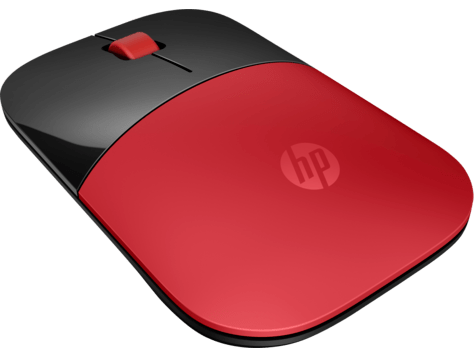 HP Z3700 Red Wireless Mouse