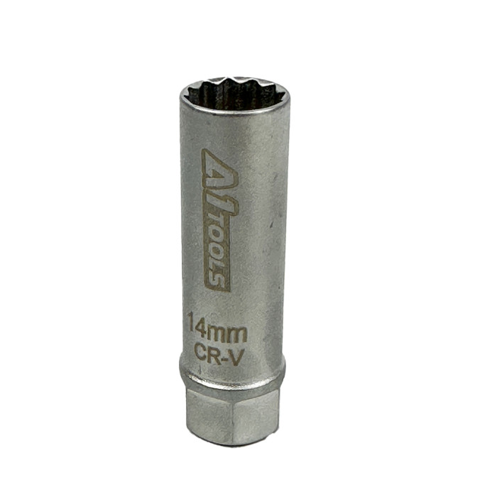 Головка свечная 14мм 3/8'' (12гр) A1-QJ101 QJ101