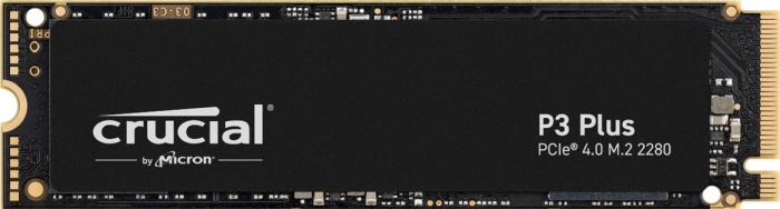 Твердотельный накопитель 1000Gb SSD Crucial P3 Plus M2 PCIe NVMe R5000Mb/s W3600MB/s CT1000P3PSSD8