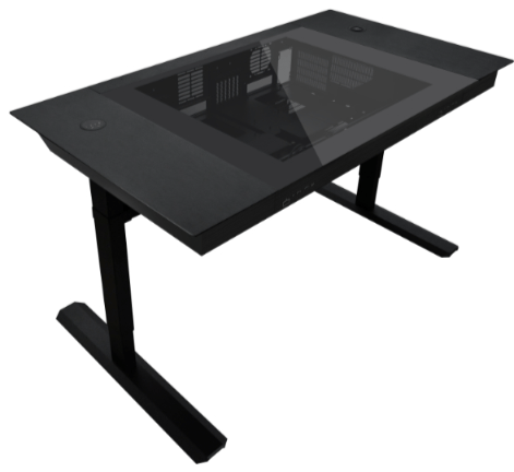 Корпус-стол Lian Li DK-07X, E-ATX/ATX/M-ATX Black G99.DK07X.10EU