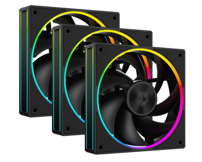 Вентилятор для корпуса ID-COOLING AF-127-ARGB-K TRIO