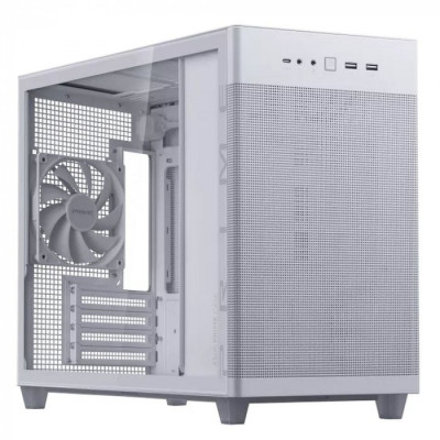 Корпус ASUS Prime AP201, Micro tower case with Tempered Glass, with support for 360 mm coolers, graphics cards up to 338