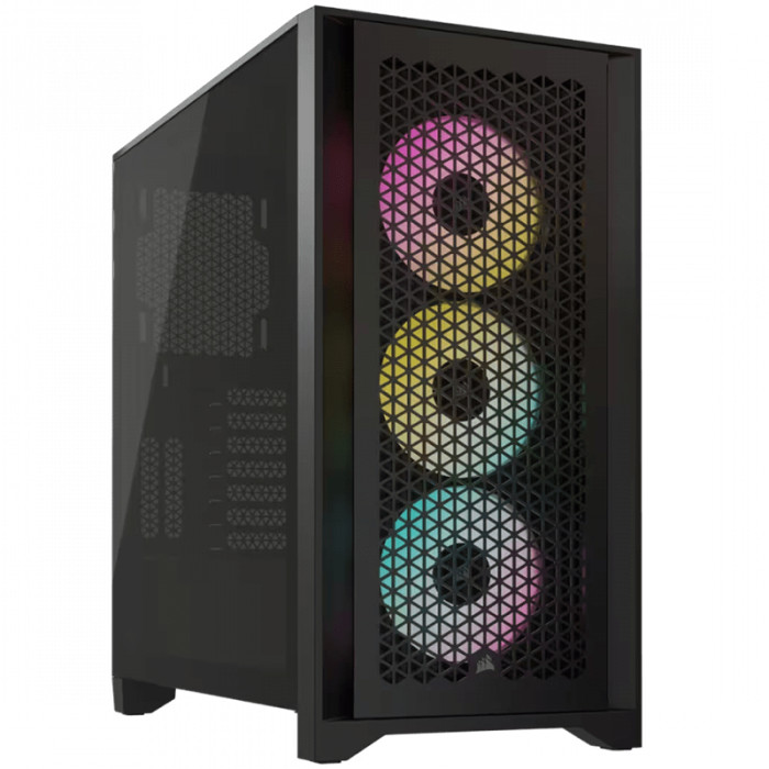 Corsair iCUE 4000D RGB Airflow Mid-Tower, Black