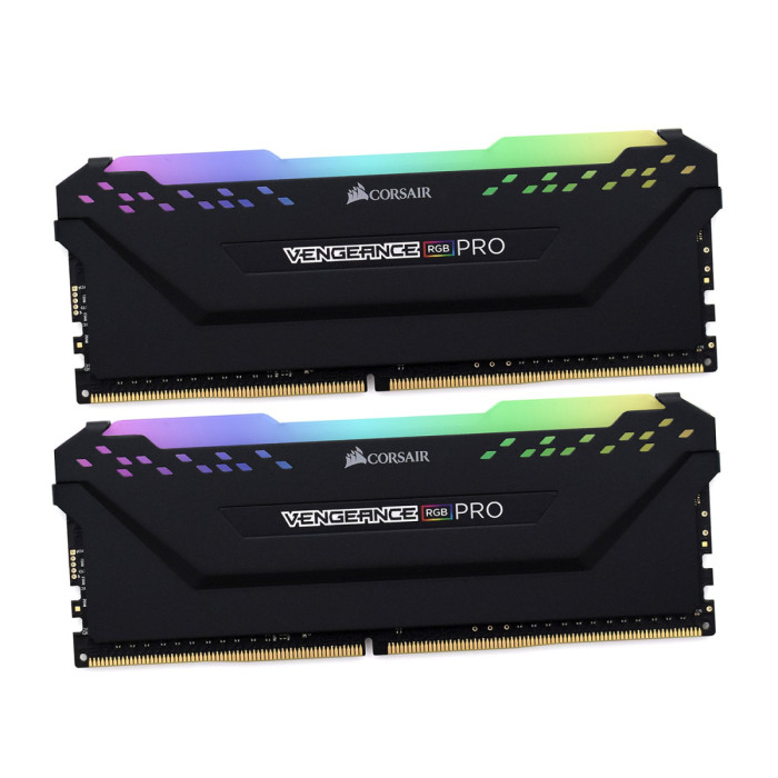 DIMM DDR4 16 GB kit <3200MHz> Corsair Vengeance RGB PRO, CMW16GX4M2C3200C16, (2x8GB), 16-18-18-36