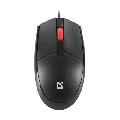 Mouse Defender Delta MM-523, USB, black (52523)