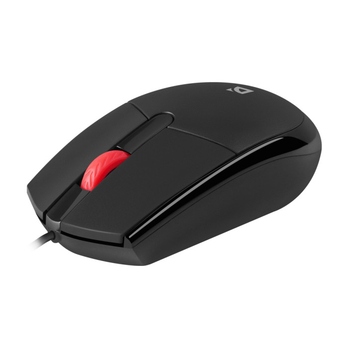Mouse Defender Delta MM-523, USB, black (52523)