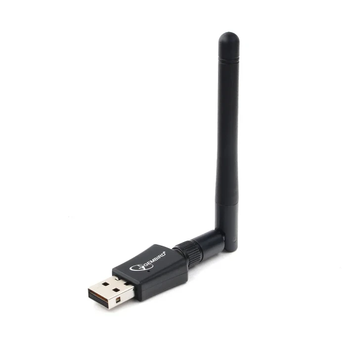 Адаптер USB Gembird WNP-UA-009 Wi-Fi 600 Мбит, двухдиапазонный с антенной, USB, 802.11b/g/n/ac/а