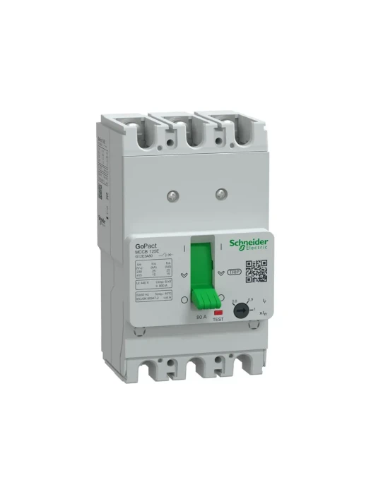 Автоматический выключатель SE G12E3A80 GoPacT 3P 80A 15kA