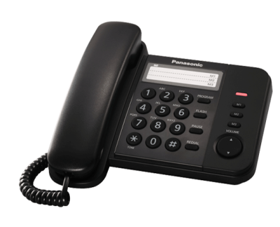 KX-TS2352 Проводной телефон (RUB) Черный