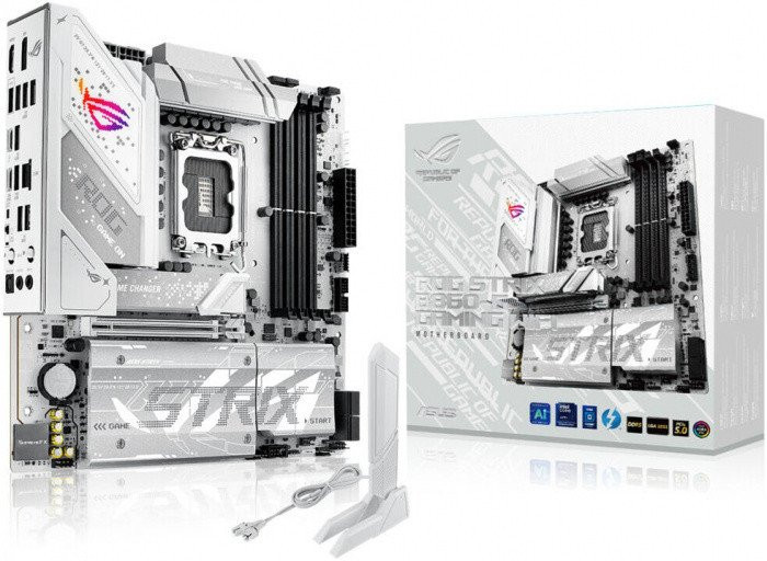 Сист.плата ASUS ROG STRIX B860-G GAMING WIFI, B860, 1851, 4xDDR5, PCI-E x16, M2, SATA, DP, HDMI, Thundrbolt. WIFI7, BOX