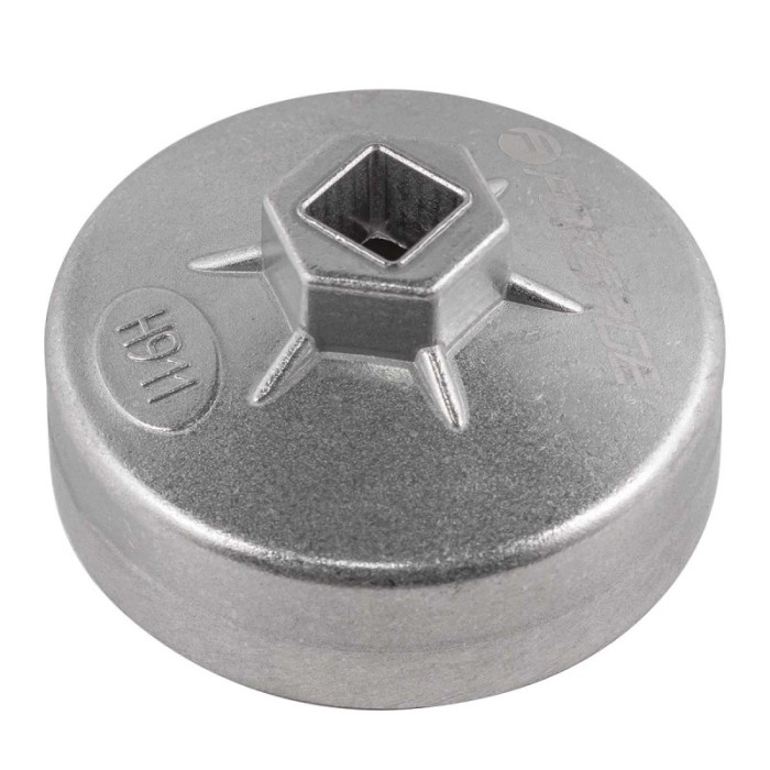 Съемник масляного фильтра "крышка" 76мм х 12гр, 1/2", Citroen,Peugeot,Renault, в блистере 26610       F-10687612