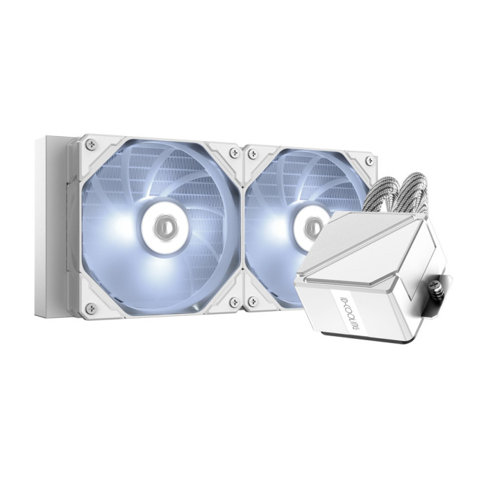 Water Cooler ID-Cooling Dashflow 240 Basic, for S1700/2066/2011/115x/AM5, white