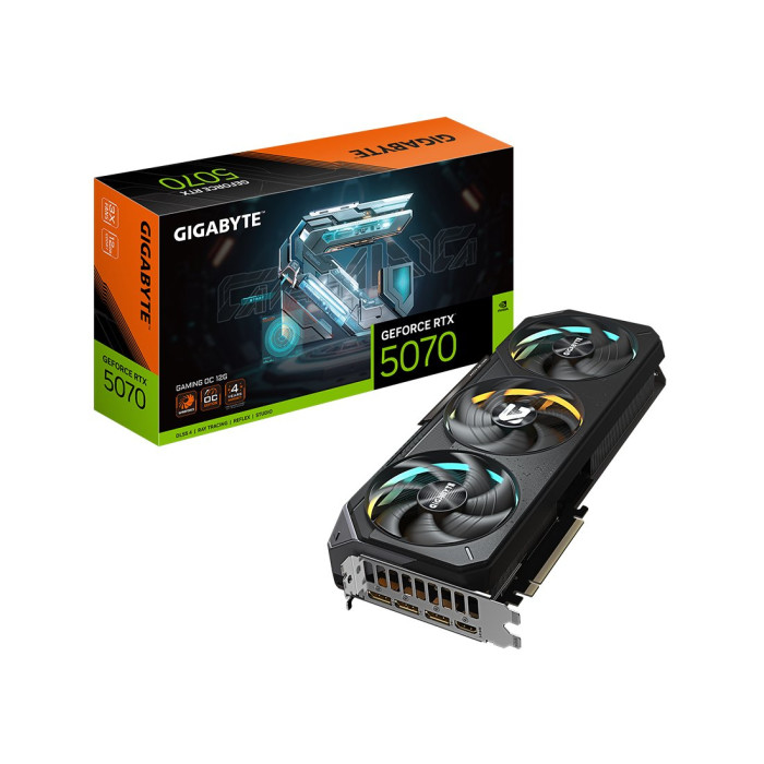 Видеокарта Gigabyte (GV-N5070GAMING OC-12GD) RTX5070 GAMING OC 12G