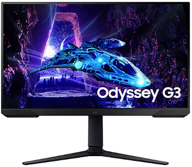 Монитор 27" SAMSUNG LS27DG300EIXCI VA FHD 1920x1080 180Hz 1мс 250кд/м2 3000:1 1xHDMI 1xDP HDR10