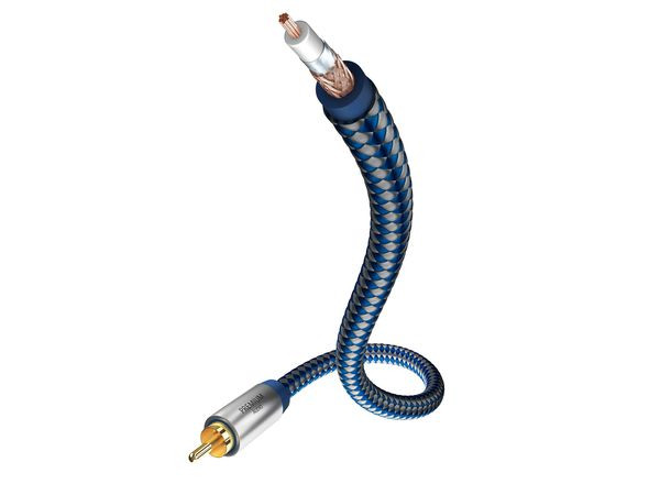 inakustik Кабель RCA-RCA Premium II Audio MonoSub 5m EAN:4001985513253