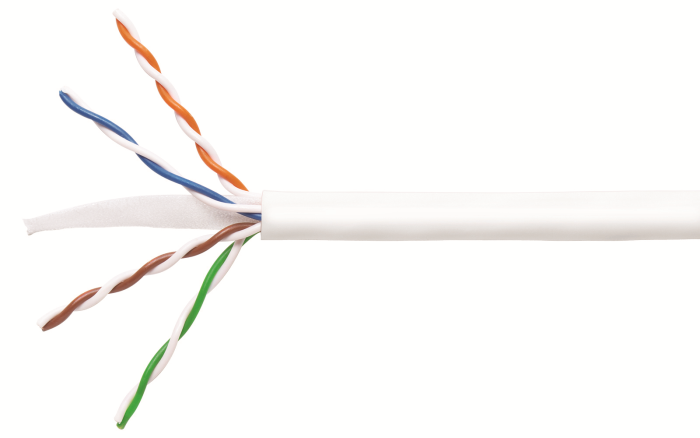 AMP Cable U/UTP, Cat.6 LSZH, 305 m