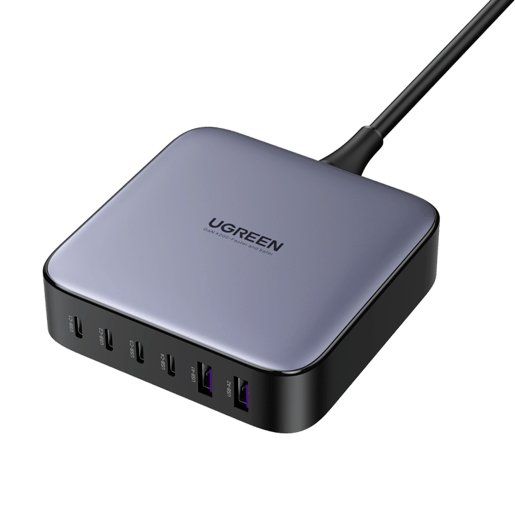 Зарядное устройство Ugreen CD271 40914 2*USB-A+4*USB-C 200W Desktop Fast Charger