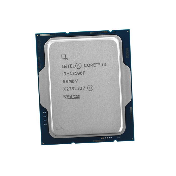 СPU Intel Сore i3-13100F, 3.4GHz (Raptor Lake, 4.5), 4C/8T, 12 MB L3, MTP 89W, S1700, oem