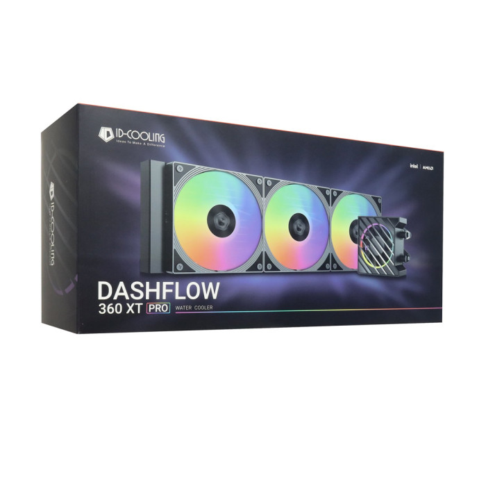 Water Cooler ID-Cooling Dashflow 360 XT PRO, for S1700/1200/2066/2011/115x/AMD