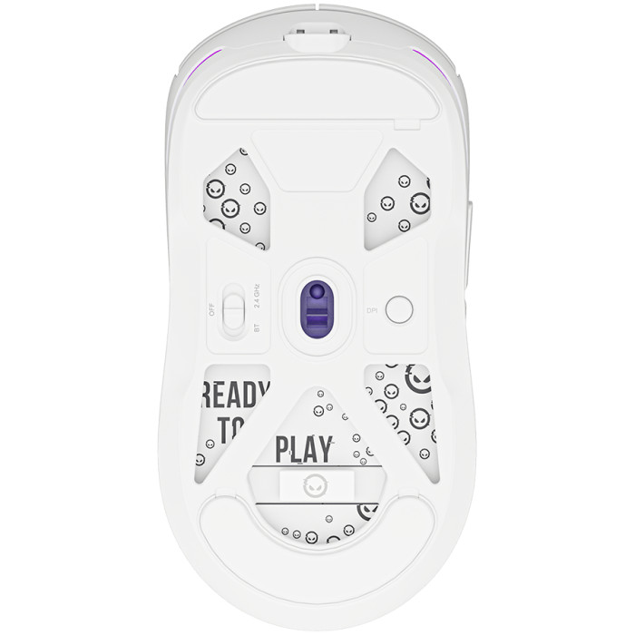 LORGAR MSA10W, Wireless Gaming Mouse Advanced, white