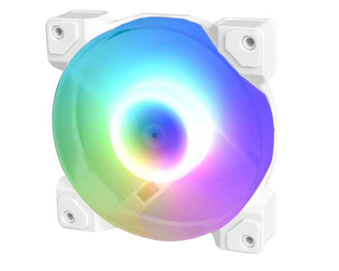 Вентилятор для корпуса ID-COOLING DF-12025-ARGB-TRIO-SNOW